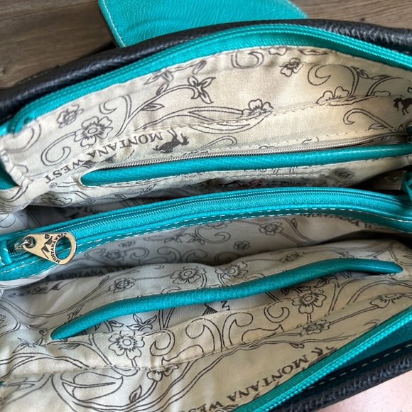 Montana West Buckle Collection Concealed Carry Satchel  - Picture 5 of 6